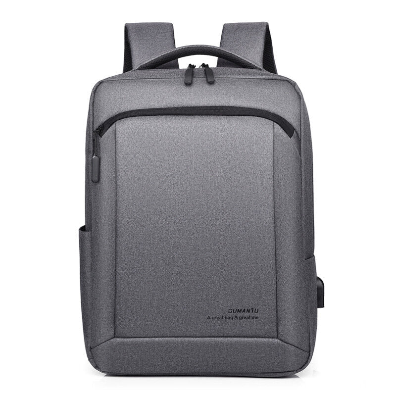 Outdoor Large Capacity Laptop Backpack USB Port Men Anti Theft School Bag Waterproof Leisure Travel Rucksack Image 8