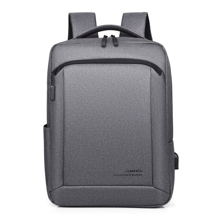 Outdoor Large Capacity Laptop Backpack USB Port Men Anti Theft School Bag Waterproof Leisure Travel Rucksack Image 1