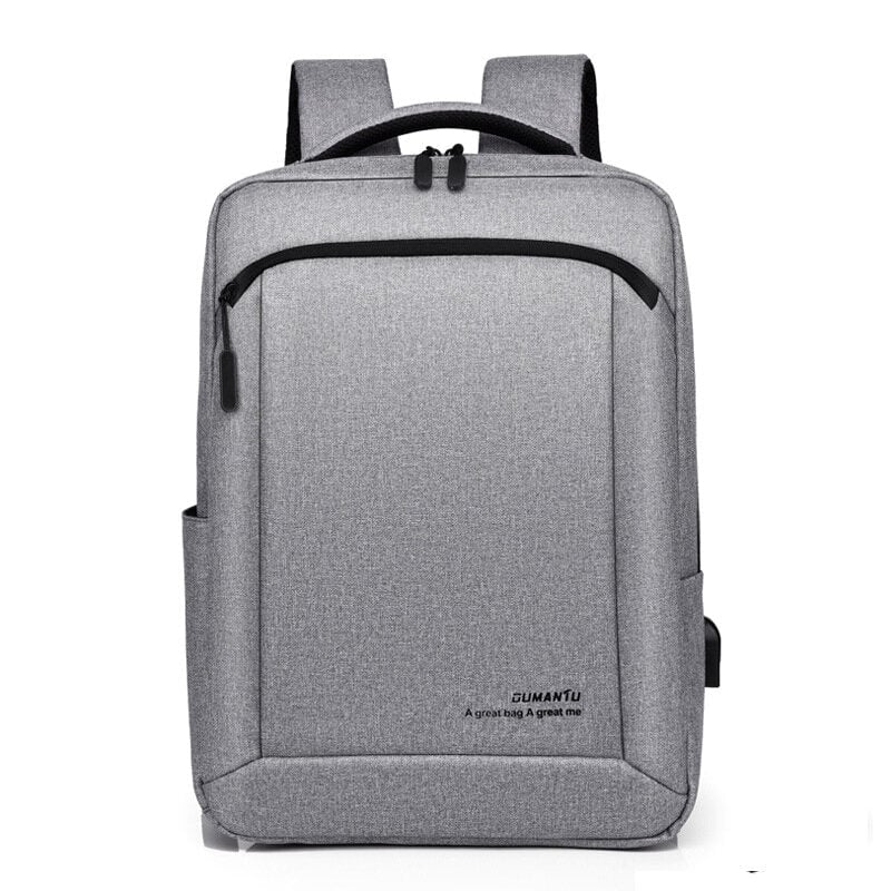 Outdoor Large Capacity Laptop Backpack USB Port Men Anti Theft School Bag Waterproof Leisure Travel Rucksack Image 1