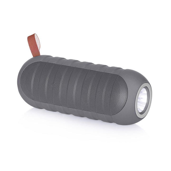 Outdoor Portable Wireless bluetooth 5.0 Flashlight Speaker Stereo HiFi Speakers Support TF Image 2