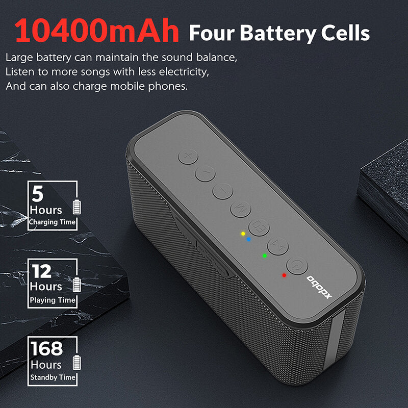 Plus 80W Portable Wireless bluetooth Speaker with 10400mAh Power Bank Support TWS Subwoofer Image 4