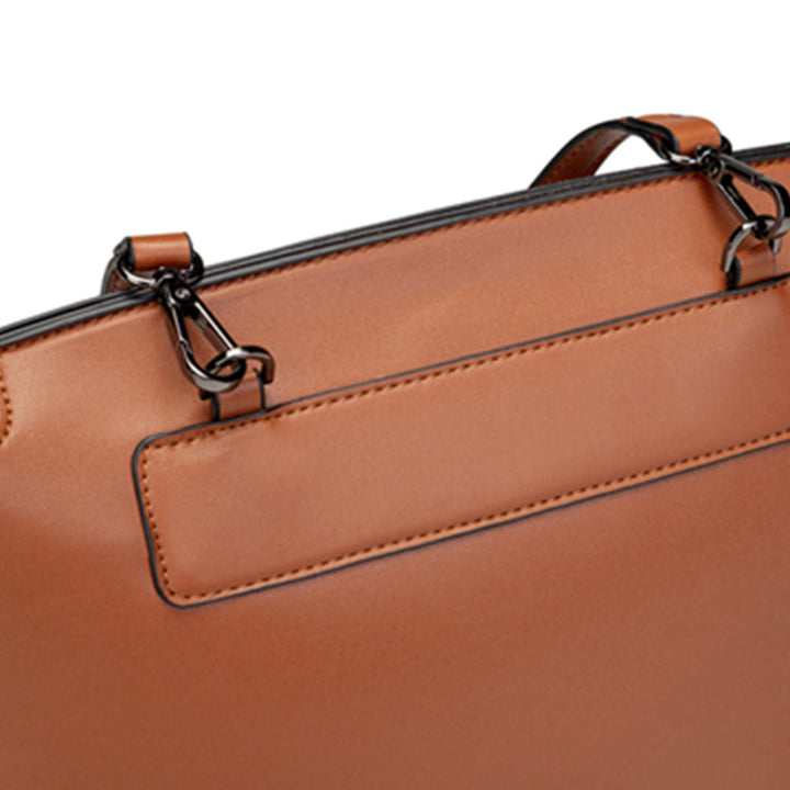 Outdoor PU Leather Backpack Women Tassel Handbag School Bag Travel Rucksack Image 11