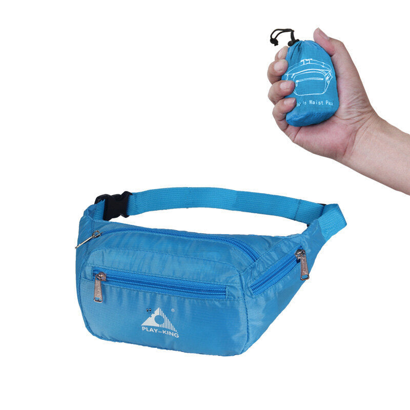 Outdoor Running Travel Waist Bag Waterproof Foldable Fanny Pack For Men Women Jogging Gym Image 4