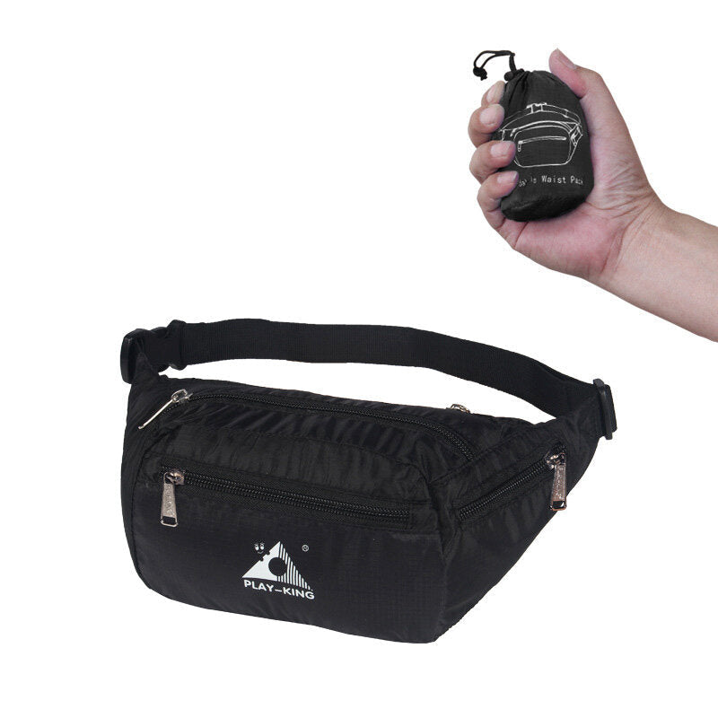 Outdoor Running Travel Waist Bag Waterproof Foldable Fanny Pack For Men Women Jogging Gym Image 6