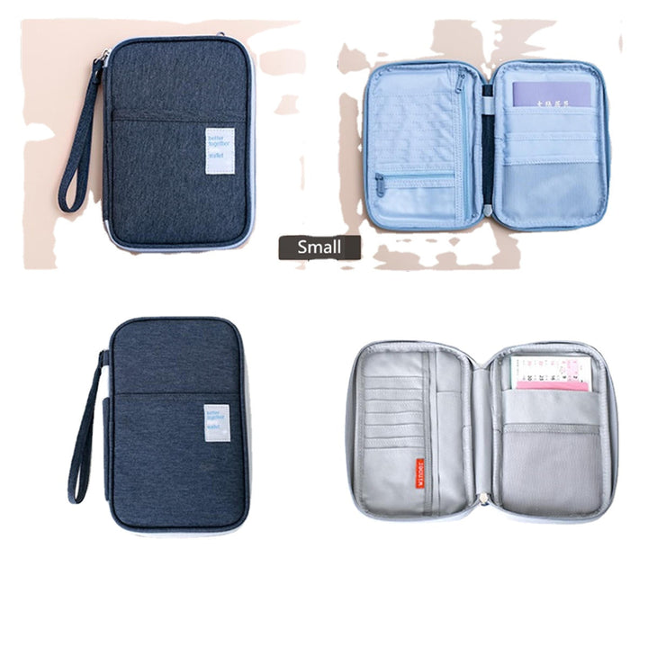 Outdoor Travel Card Passport Storage Bag Documents Cash Wallet Organizer Card Holder DTTT Image 9