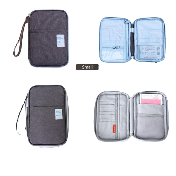 Outdoor Travel Card Passport Storage Bag Documents Cash Wallet Organizer Card Holder DTTT Image 10