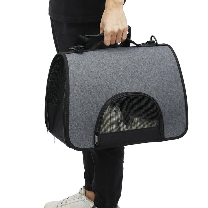 Outdoor Traveling Shoulder Bag for Pet Carrier Bag Dog Cat Backpack Image 4
