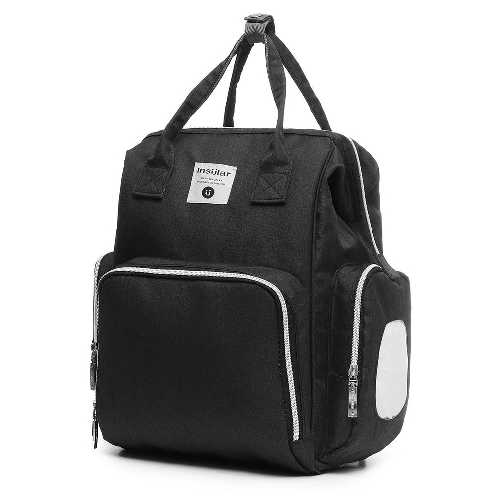 Oxford Cloth Waterproof Travel Backpack Multi-function Mommy Bag Baby Diaper Storage Bag Backpack Image 2
