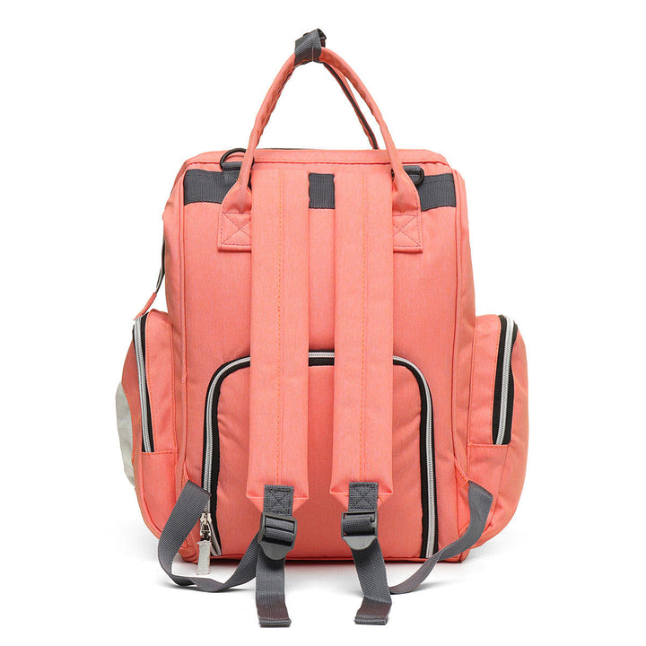 Oxford Cloth Waterproof Travel Backpack Multi-function Mommy Bag Baby Diaper Storage Bag Backpack Image 4