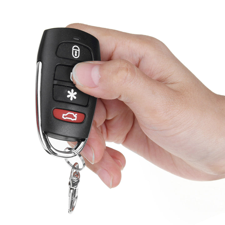 Remote Control Car Alarm System Keyless Entry Security 2 4 Door Power Lock Actuator Motor Kit Image 4