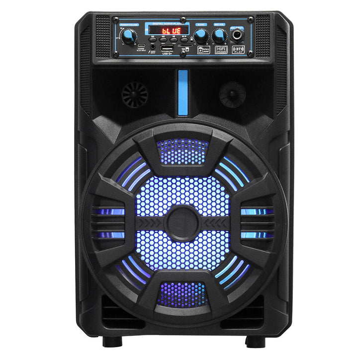 Portable FM bluetooth Wireless Speaker Subwoofer Heavy Bass Sound System with Remote for Party Image 3
