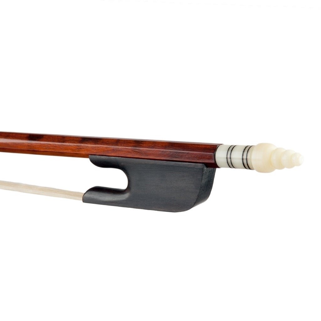 Professional Snakewood Violin Bow 4,4 Fiddle Traditional Baroque Style WEbony Frog Image 7