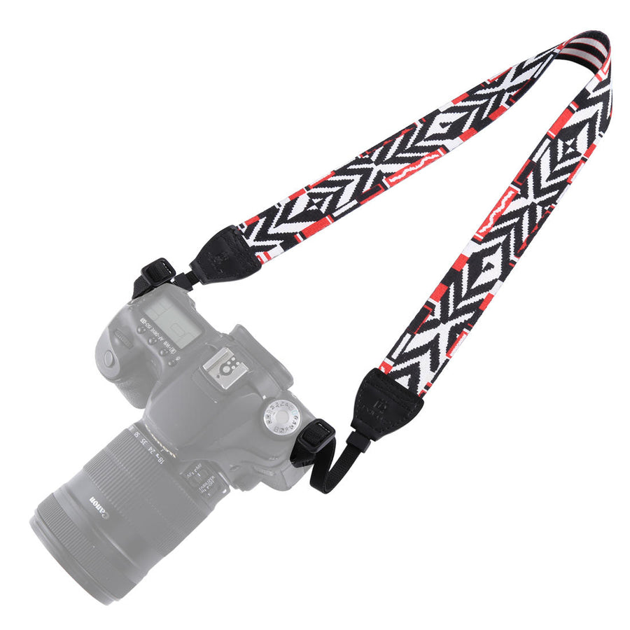 Retro Ethnic Style Multi-color Series Shoulder Neck Strap for SLR DSLR Camera Image 1