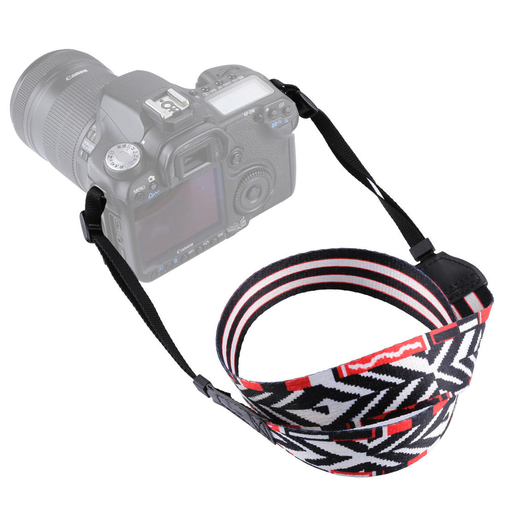 Retro Ethnic Style Multi-color Series Shoulder Neck Strap for SLR DSLR Camera Image 2