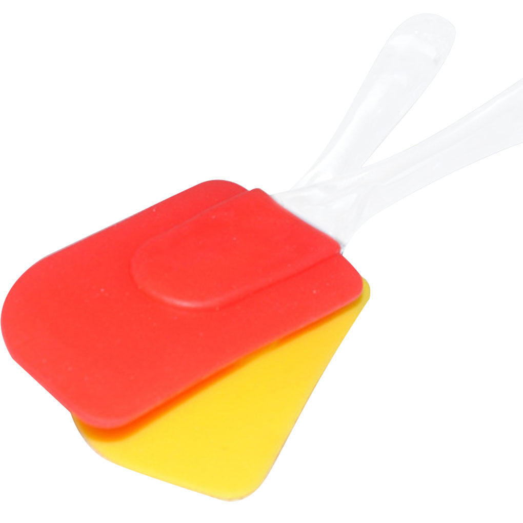 Silicone Scrapers Baking Scraper Cream Butter Handled Cake Spatula Cooking Cake Brushes Pastry Tool Image 3