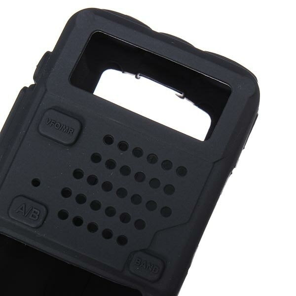 Silicone Rubber Soft Cover Case for Walkie Talkie UV-5R Series Image 4