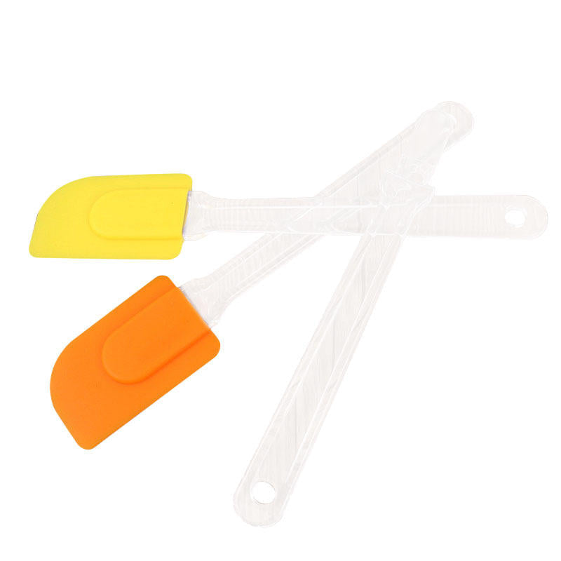 Silicone Scrapers Baking Scraper Cream Butter Handled Cake Spatula Cooking Cake Brushes Pastry Tool Image 4