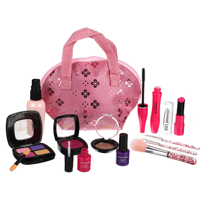 Simulated Make-up Toy Girl Jewelry Dressing Cosmetics Toy Set Image 1