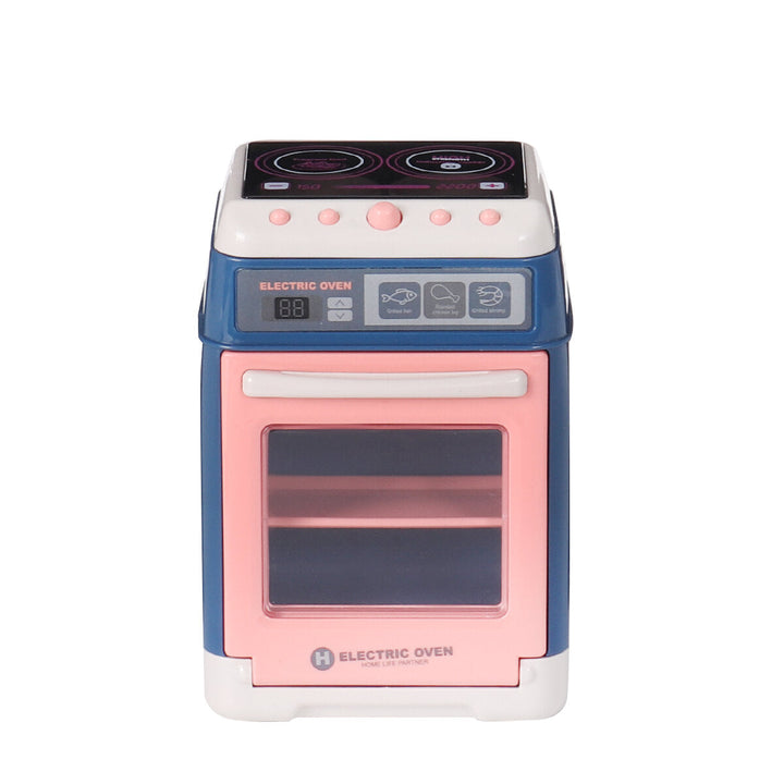 Simulation Electric Life Household Appliances with Light Sound Bread Maker Oven Coffee Machine For Girl Toys Image 11