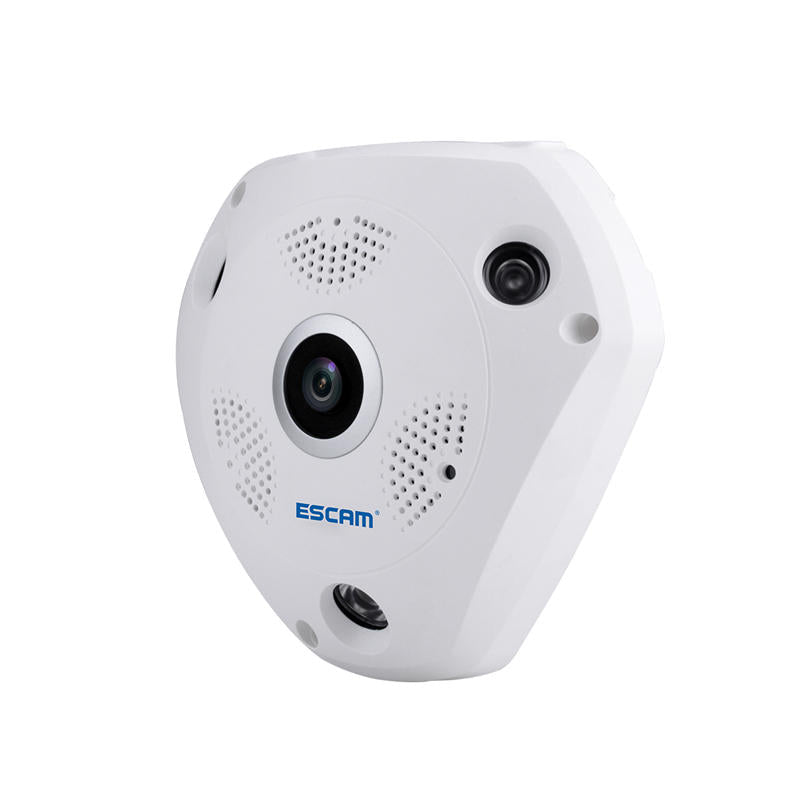Shark QP180 960P IP WiFi Camera 360 Degree Fisheye Panoramic Infrared Support VR Camera Image 4
