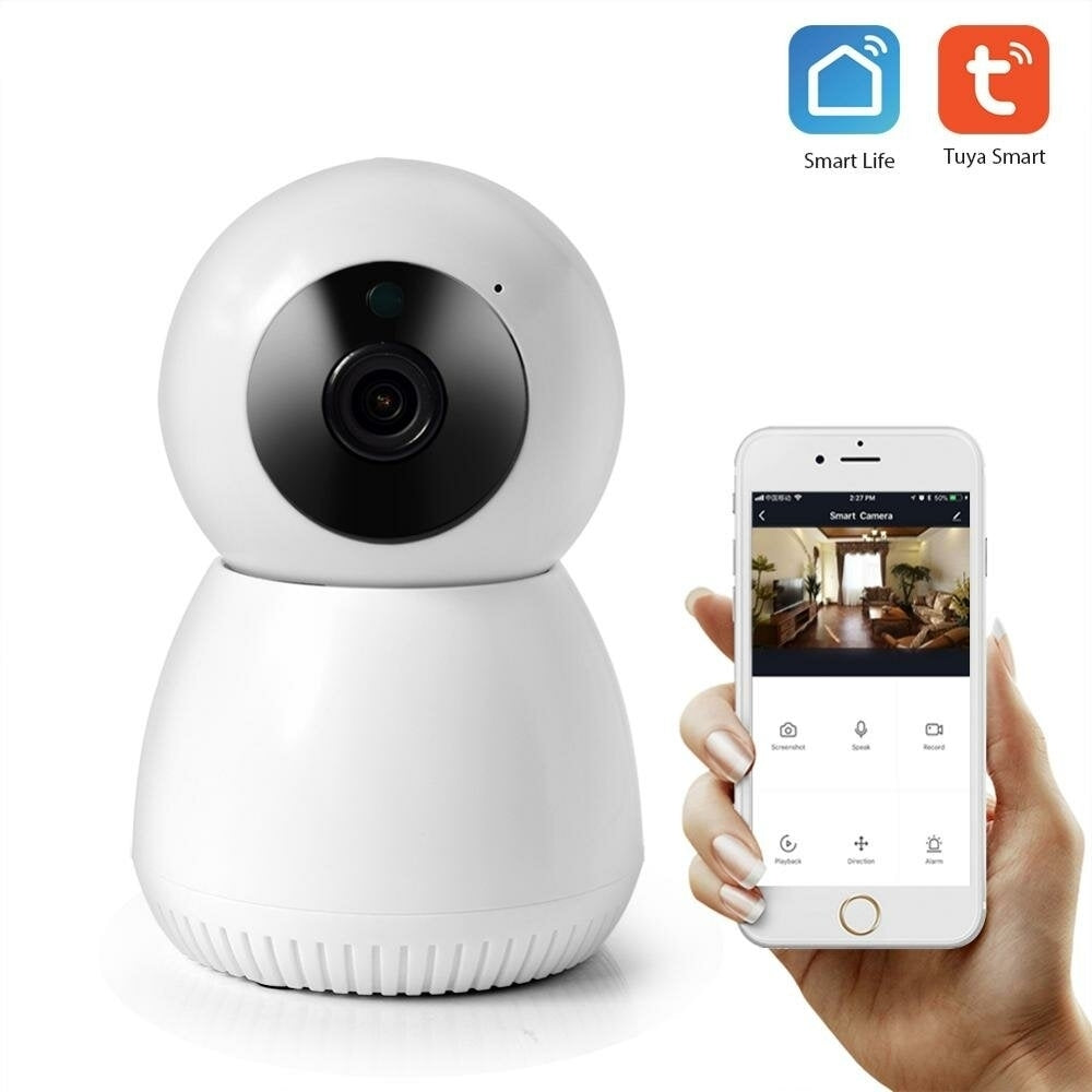 Smart Life S2-X0 Full HD 1080P 2MP Wi-Fi Camera PT Video Control Work with Alexa Google home Image 7