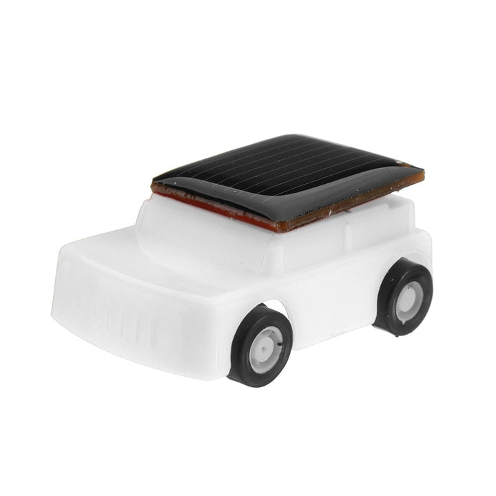 Solar Powered Toy Mini Car Kids Gift Super Cute Creative ABS No-toxic Material Children Favorate Image 6