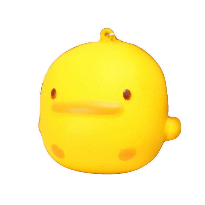 Squishy Yellow Duck Soft Cute Kawaii Phone Bag Strap Toy Gift 76.54cm Image 4