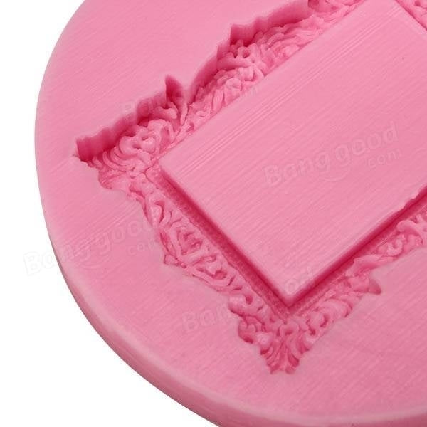 Square Frame Fondant Mold Silicone Mould Cake Decoration Tool Multifunction Baking Accesseries Image 3