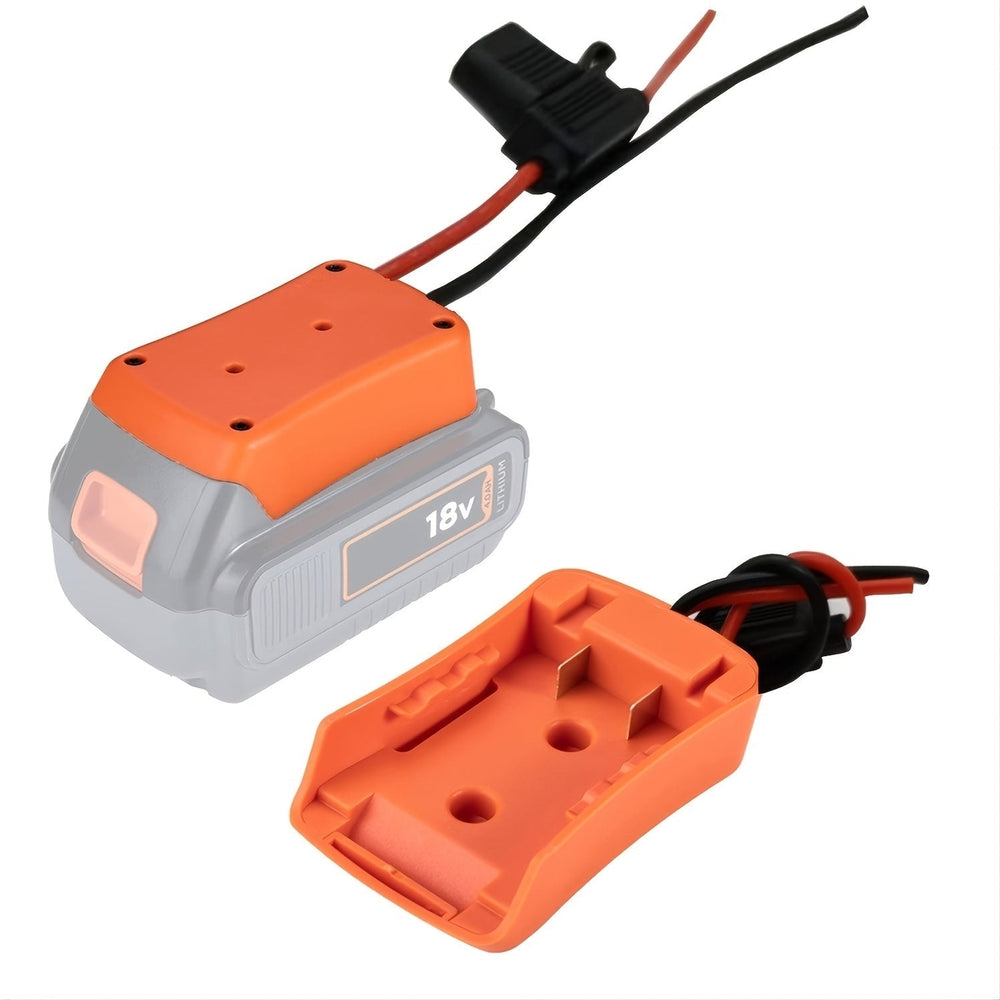 Snap-in Battery Adapter Remote Control Robot Power Conversion Lithium Battery 18V,20V Image 2