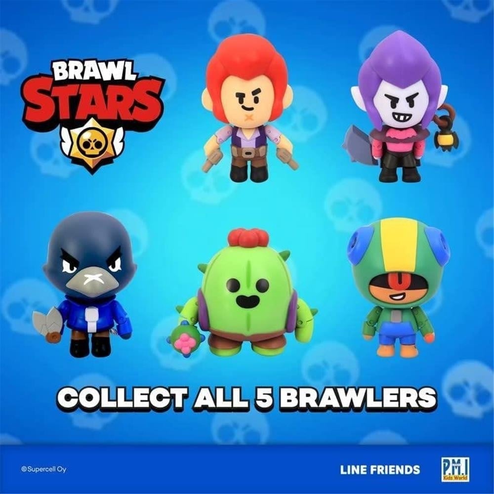 Brawl Stars Spike the Cactus Flower Fighter Plant Brawler Action Figure PMI International Image 4