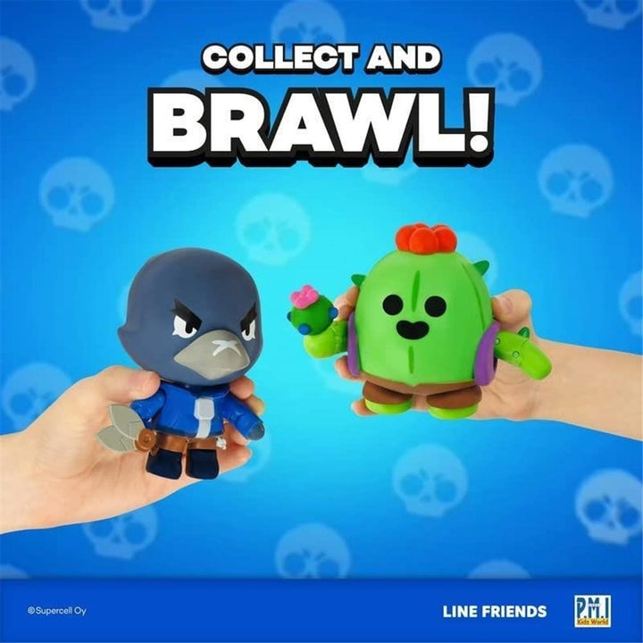 Brawl Stars Spike the Cactus Flower Fighter Plant Brawler Action Figure PMI International Image 6