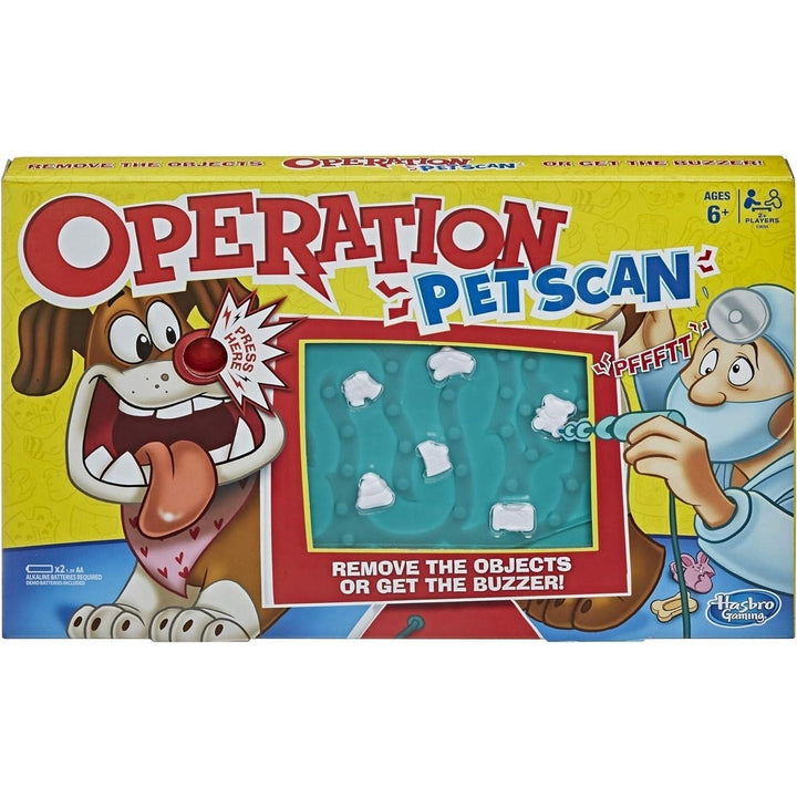 Operation Pet Scan Board Game Interactive Silly Sounds Kids Hasbro Image 2