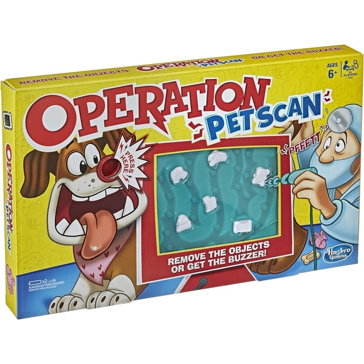 Operation Pet Scan Board Game Interactive Silly Sounds Kids Hasbro Image 3