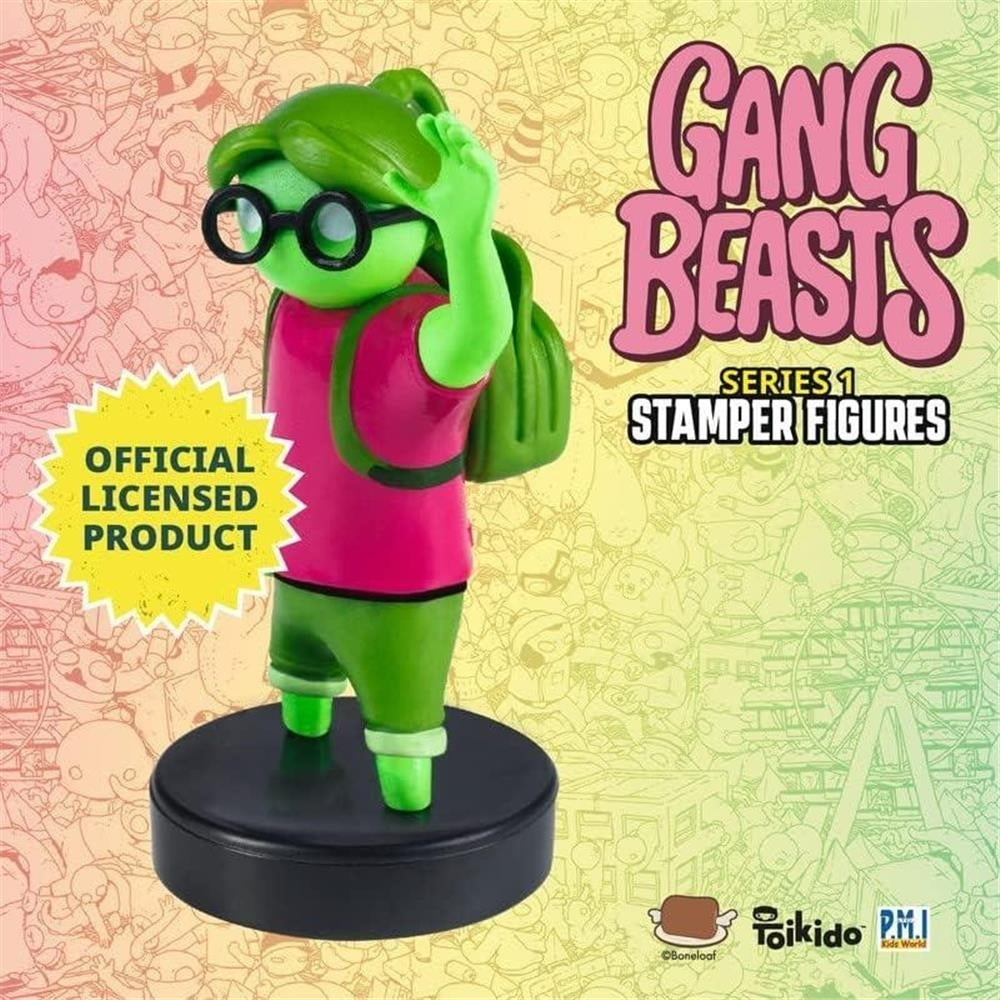 Gang Beasts Stamper Figures 5pk Video Game Character Mini Stamp PMI International Image 7