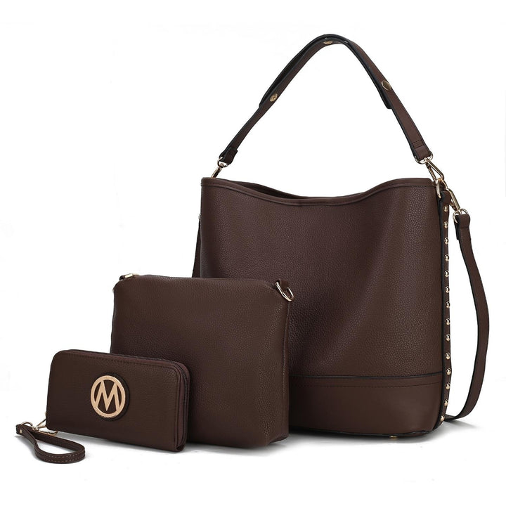 Ultimate Hobo Multi-Functional Shoulder Bag Handbag Crossbody Pouch and Wallet by Mia K. Image 9