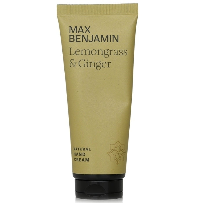 Max Benjamin Natural Hand Cream - Lemongrass & Ginger 75ml Image 1