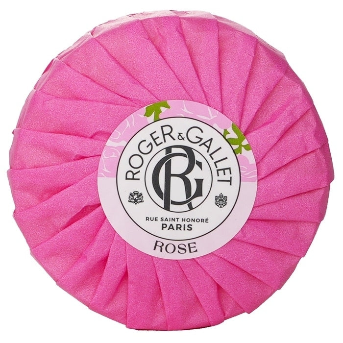 Roger and Gallet Rose Wellbeing Soap 100g/3.5oz Image 1