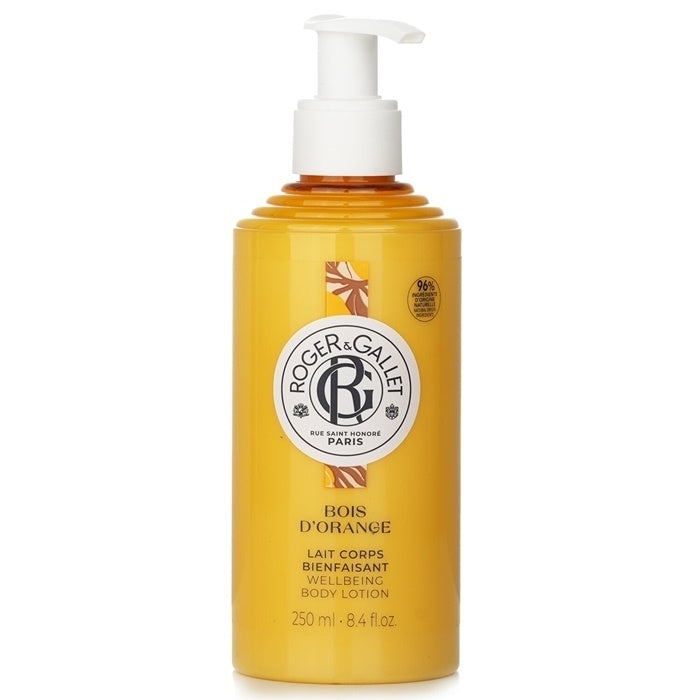 Roger and Gallet Orange Wood Wellbeing Body Lotion 250ml/8.4oz Image 1