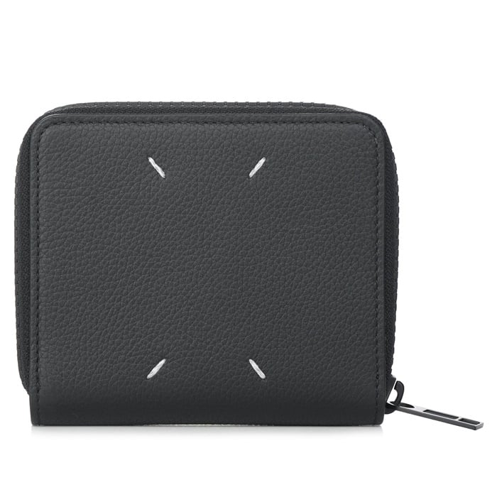 Maison Margiela Zip-around compact wallet Black Image 1