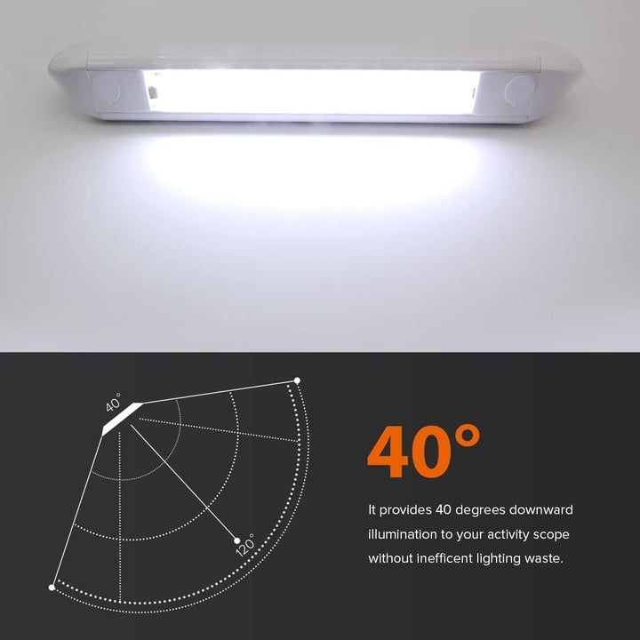 LED 12V Exterior Awning Light Cool White Waterproof Energy Efficient RV Lighting Image 3