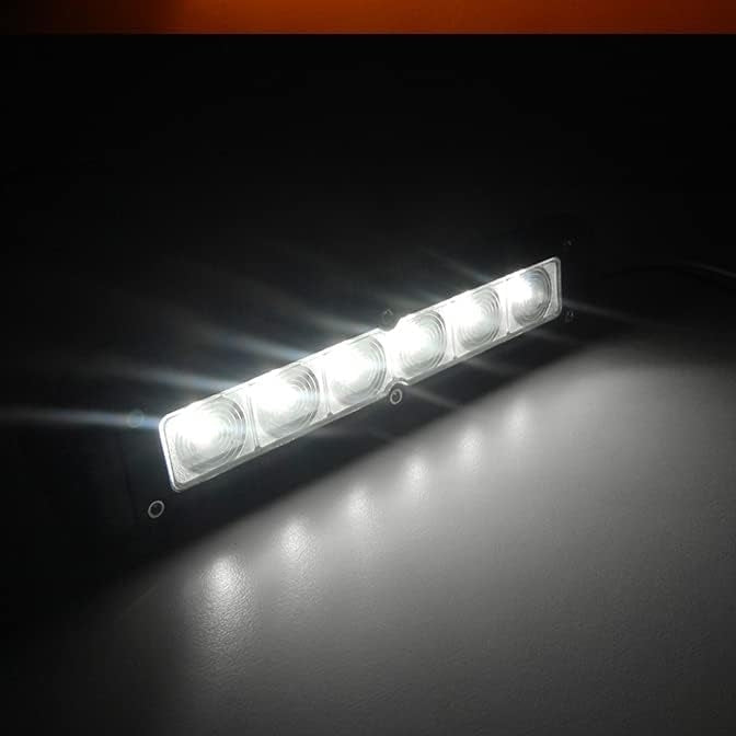 12Volt Waterproof LED Porch Light For Campers Hallway White Shell Image 3
