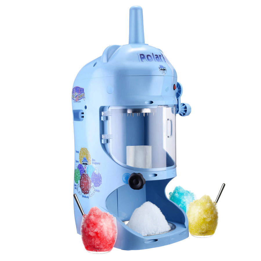 Snow Cone Machine Ice Shaver 250W Motor Countertop Crushed Ice MakerBlue Image 1