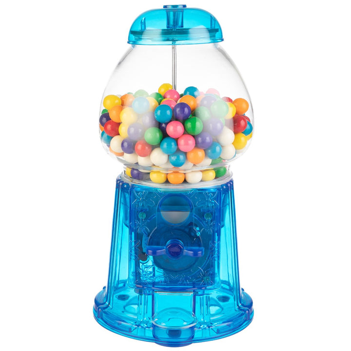 Blue 11 Inch Gumball Machine Candy Dispenser Coin Bank Mini Vending Machine Image 1