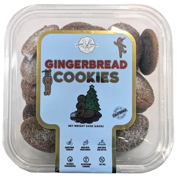 Bakery Street Gingerbread Cookies 24 Ounce Image 1