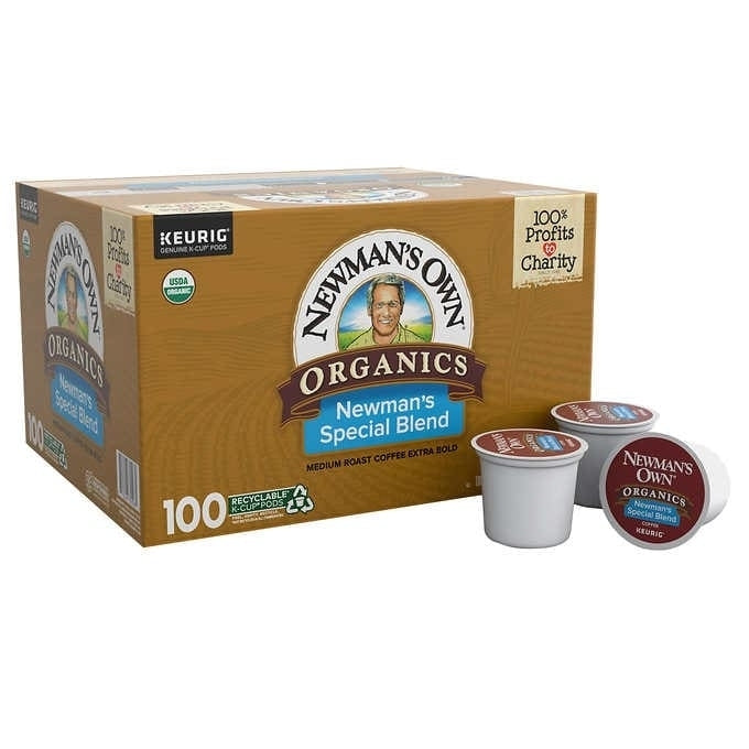 Newman's Own Organics Coffee Special Blend K-Cup Pod, 100 Count Image 1