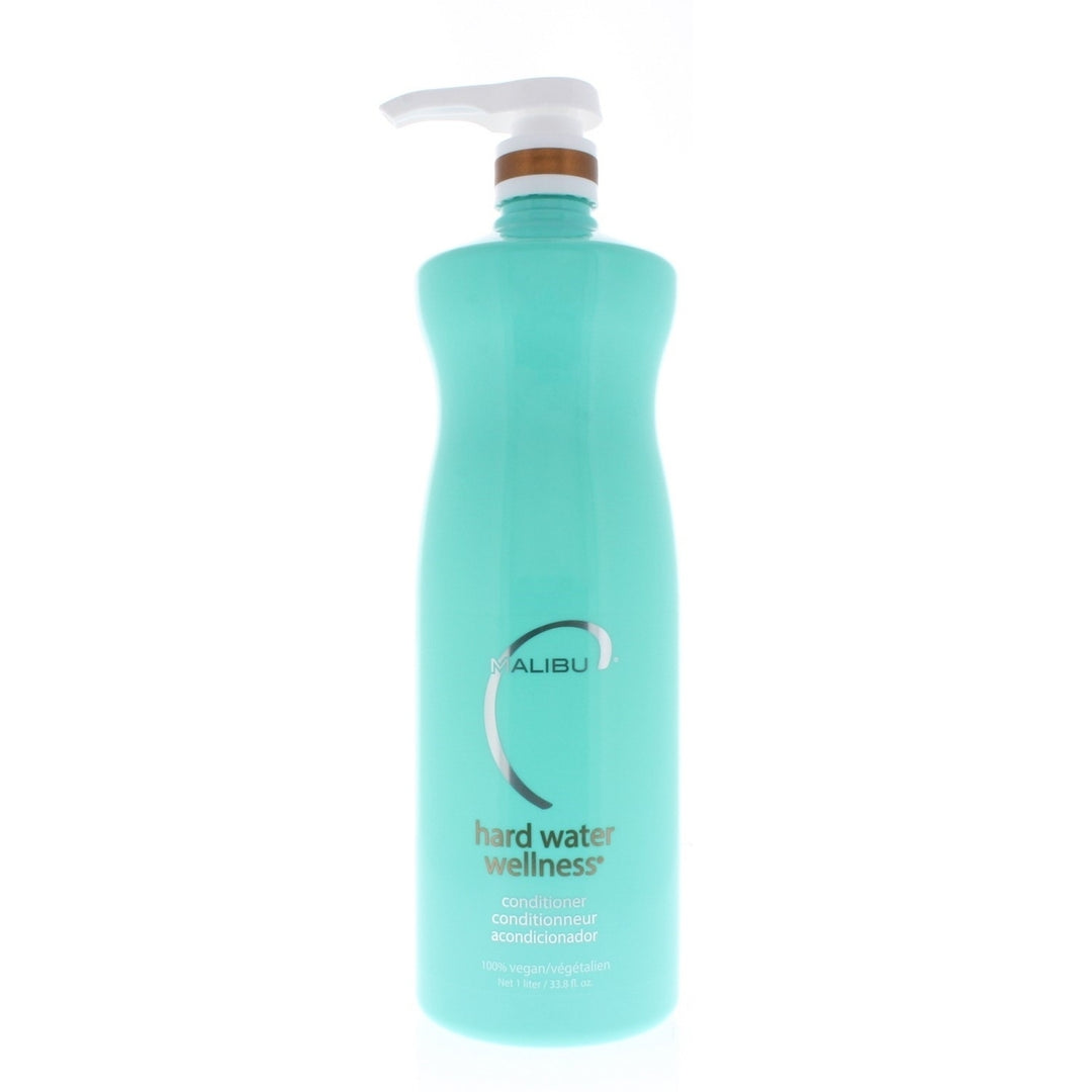 Malibu C Hard Water Wellness Conditioner 33.8oz/1 Liter Image 1