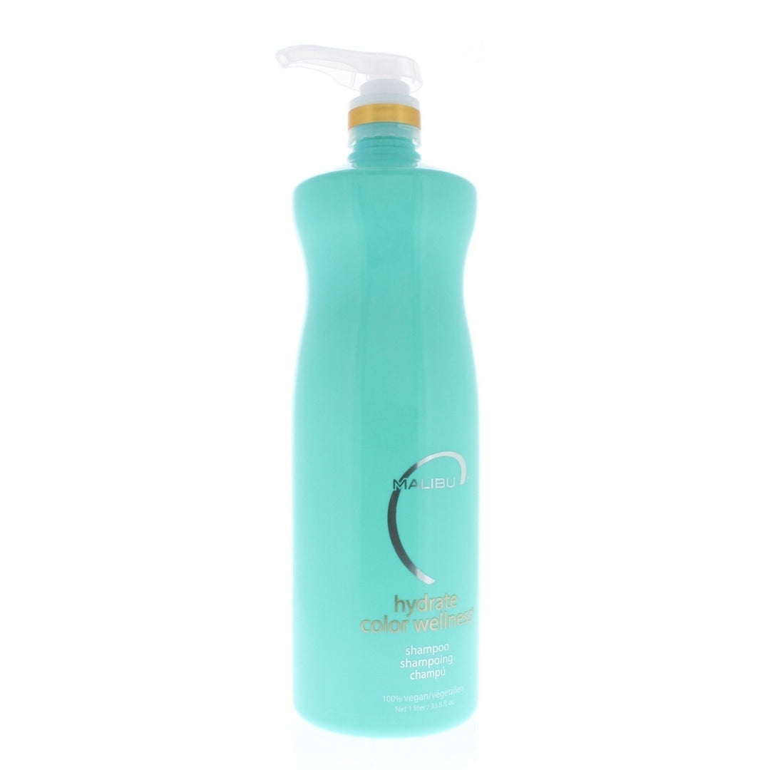 Malibu C Hydrate Color Wellness Shampoo 33.8oz/1 Liter Image 2