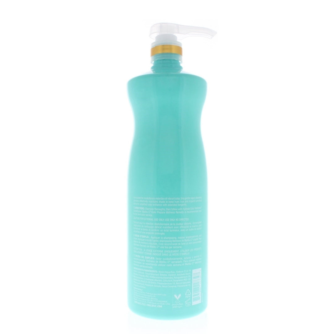 Malibu C Hydrate Color Wellness Shampoo 33.8oz/1 Liter Image 3