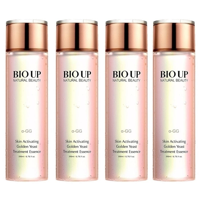 Natural Beauty 4x BIO UP a-GG Golden Yeast Skin Activating Treatment Essence(Exp. Date: 11/2024) 4x 200ml/6.76oz Image 1