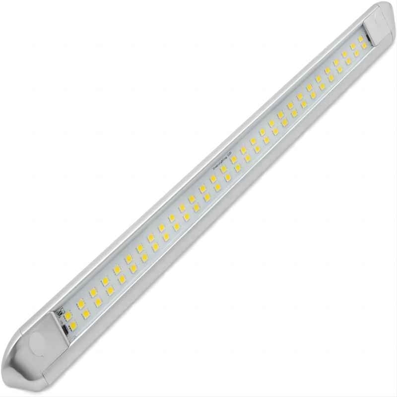 LED Rv Camper Awning Lights 12V Light Bar For Motorhome Silver Shell Strip Lamp Image 1